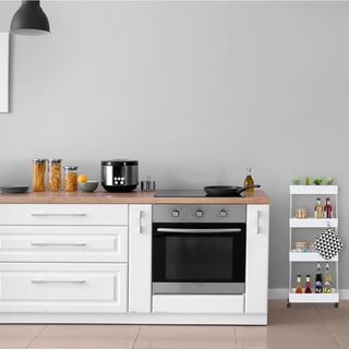 Carrito Organizador 4 Niveles con Ruedas