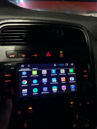 Pantalla Android Fiat Punto