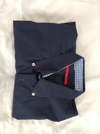 Camisa Carolina Herrera Talla XXL Azul