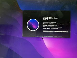 Macbook Air 13 2017 Plata