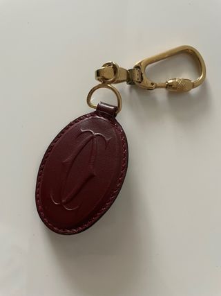 Llavero Piel Cartier