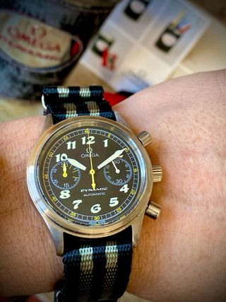 OMEGA DYNAMIC 2 CHRONOGRAPH AUTOMÁTIC FULL SET