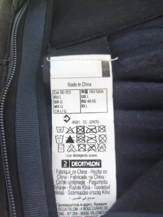 Jersey lana merino azul