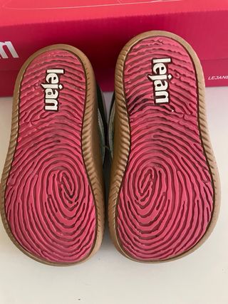 Zapatos barefoot Lejan verdes