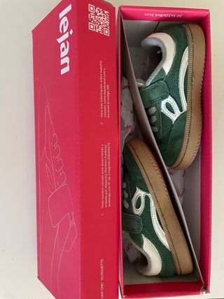 Zapatos barefoot Lejan verdes