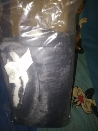 Coperta Pile Grigio 130x150