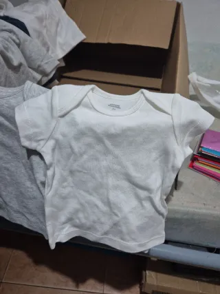 Lote 4 Camisetas Bebé 3 Meses