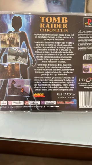 Tomb Raider Chronicles PS1 (PlayStation 1)