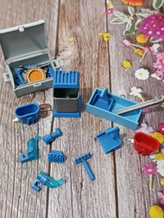 Accessori Playmobil: Pulizia e Giardino