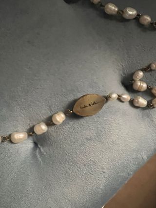 Collar Largo Bimba y Lola Perlas y Piedras