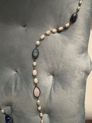 Collar Largo Bimba y Lola Perlas y Piedras