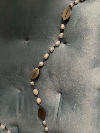 Collar Largo Bimba y Lola Perlas y Piedras