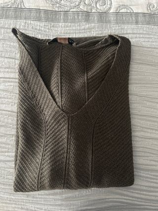 Jersey verde amplio Ashley Brooke talla única