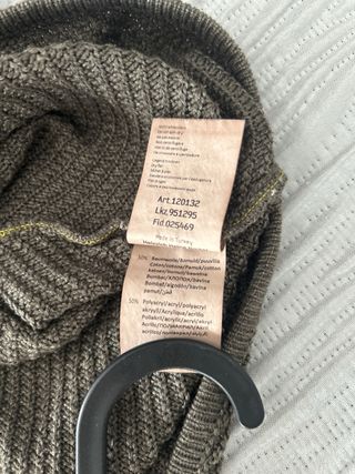 Jersey verde amplio Ashley Brooke talla única