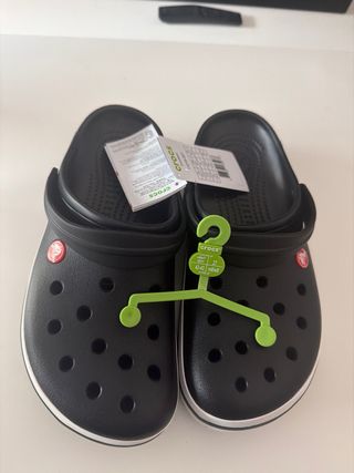 Crocsband Talla 42 Negro/Verde