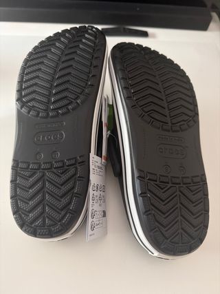 Crocsband Talla 42 Negro/Verde