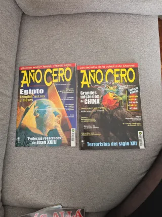 Revistas antiguas de enigmas y misterio