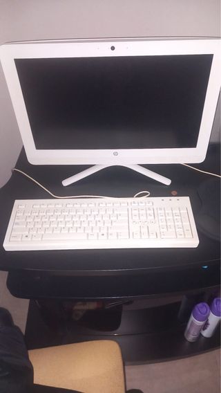 Ordenador HP All-in-One Blanco