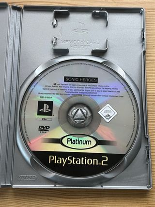 Sonic Heroes PS2 Platinum