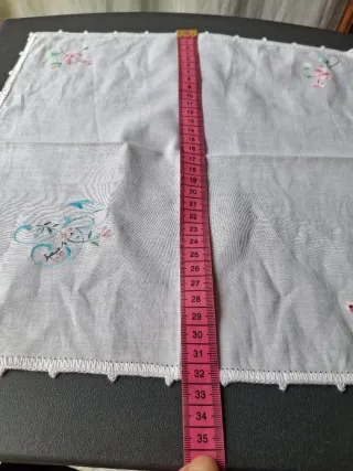 Tre tovaglioli artigianali