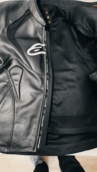 Casaco Pele Alpinestars JAWS