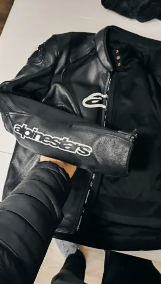 Casaco Pele Alpinestars JAWS