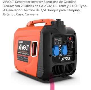 Generador Inverter AIVOLT 3200W Gasolina