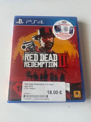 Red Dead Redemption 2 PS4 (2 Discos)
