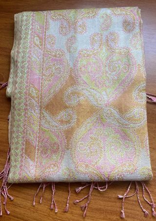 Bufanda de seda 100% Primavera