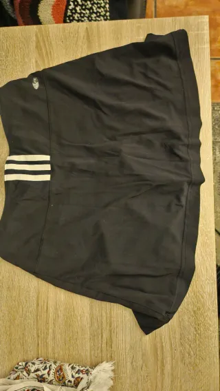 Falda-pantalón Adidas Negra Deportiva