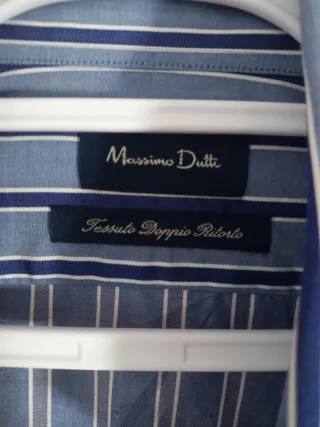 Lote 2 Camisas Massimo Dutti y CH