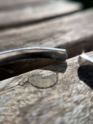 Pulsera rígida plata 925