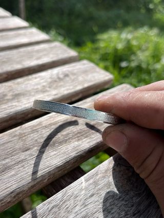 Pulsera rígida plata 925