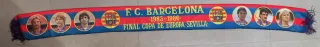 Sciarpa FC Barcelona finale di Siviglia 1986