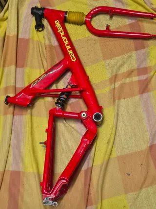 Telaio MTB Cannondale Classica Rosso