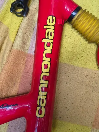 Telaio MTB Cannondale Classica Rosso