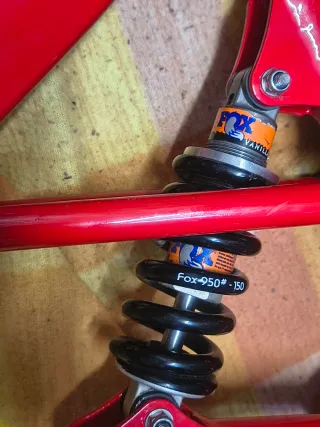 Telaio MTB Cannondale Classica Rosso