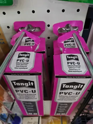 Pegamento PVC Tangit PVC-U Adhesivo Especial 4 UD.