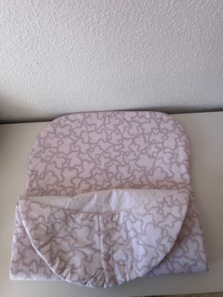 Saco bebé Tous rosa tejido primavera-verano