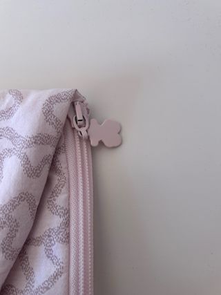 Saco bebé Tous rosa tejido primavera-verano