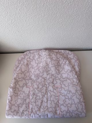 Saco bebé Tous rosa tejido primavera-verano