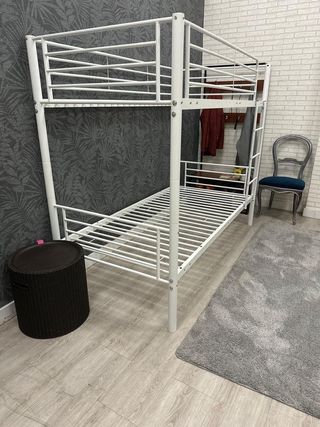 CHOLLO! Litera metálica convertible en 2 camas