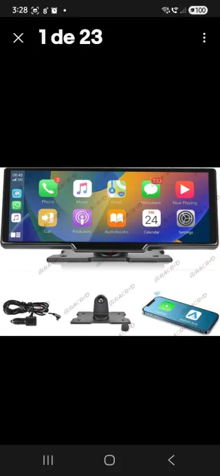 Pantalla Inalámbrica Android CarPlay