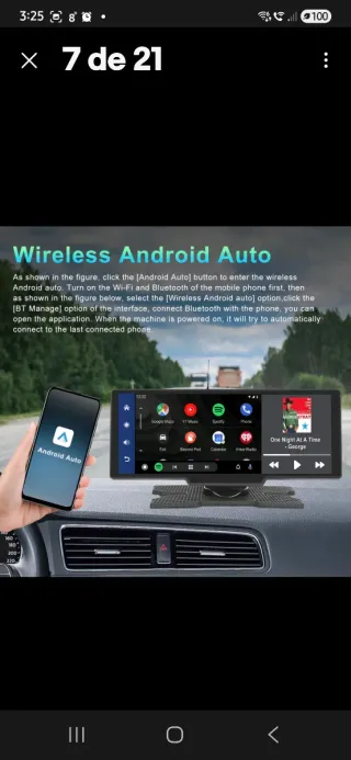Pantalla Inalámbrica Android CarPlay