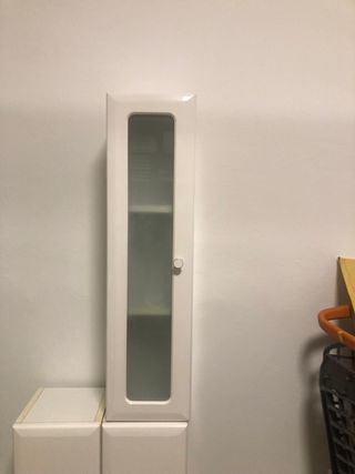 Armadi da bagno bianchi