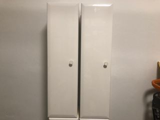 Armadi da bagno bianchi