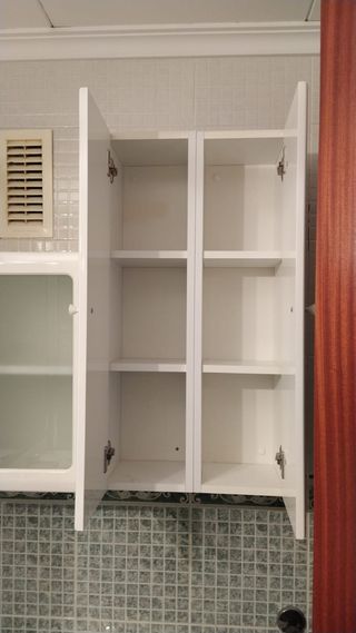 Armadi da bagno bianchi