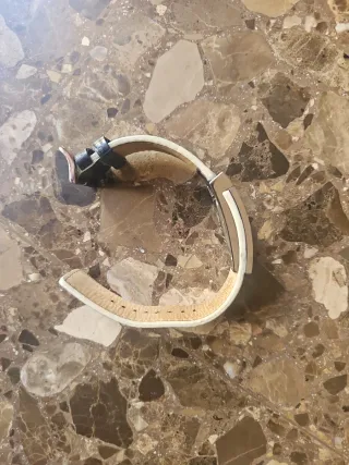 Reloj D&G Mujer Pulsera Cuero Negro y Plata