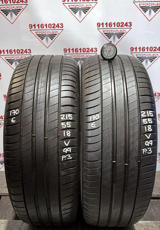 4UD 215 55 18 V MICHELIN RUEDA AL 90% VIDA UTIL