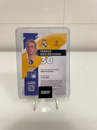 Franco Mastantuono RC /99 Topps Total Football